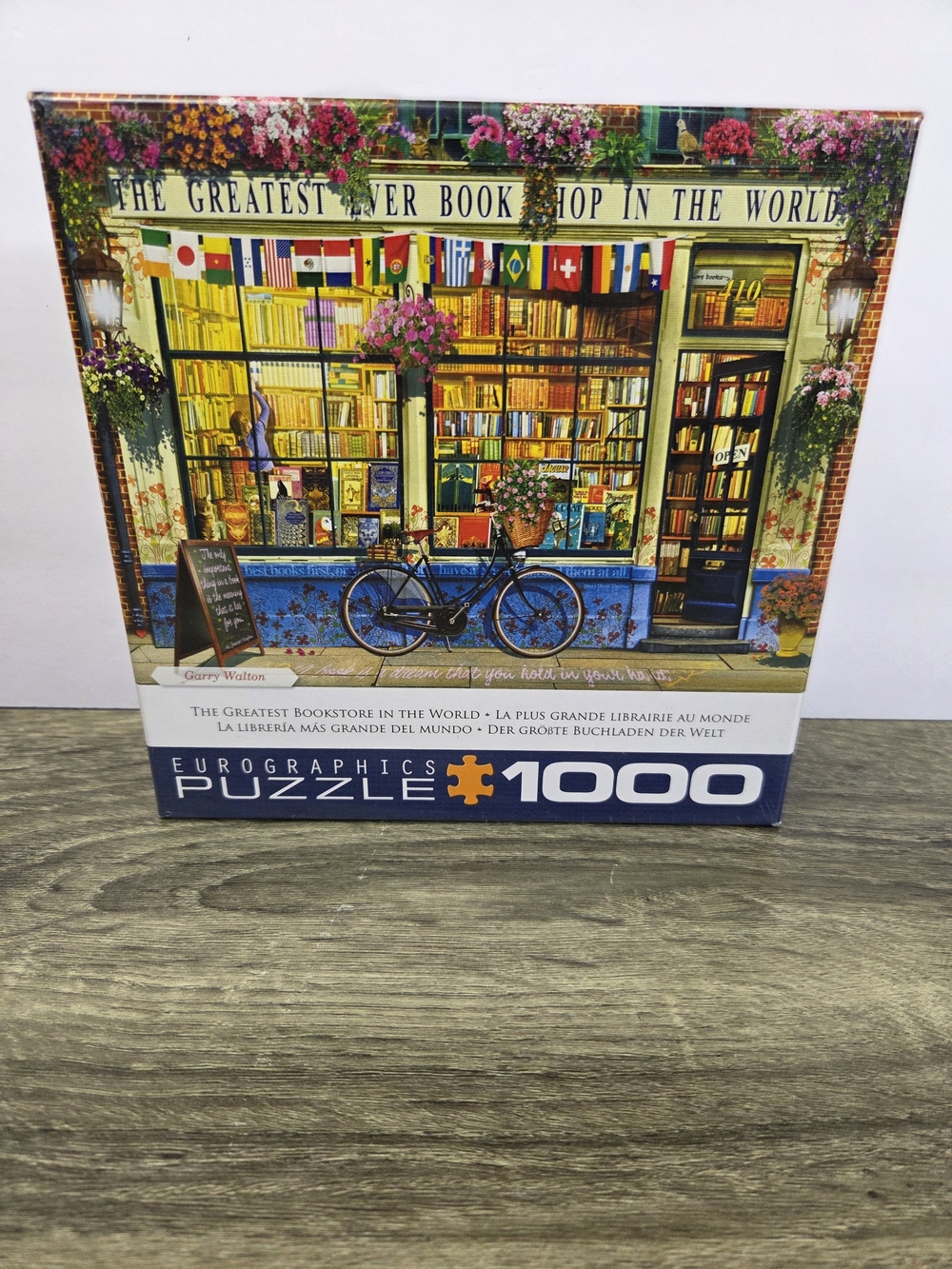 Eurographics The Greatest Bookstore in the World 1000 Pc Puzzle New Sealed